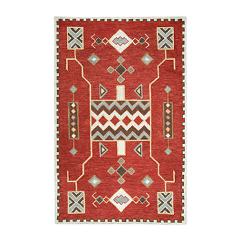 Rizzy Home Mesa Collection Amen Hand-Tufted Various Area Rug