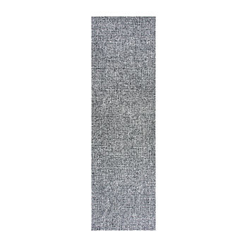 Rizzy Home Brindleton Collection Zelie Grid Hand-Tufted Rug