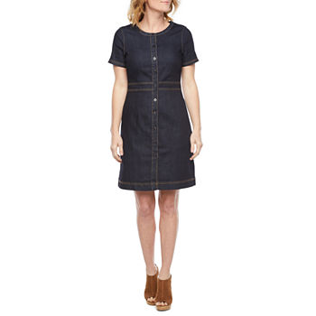 denim dress jcpenney