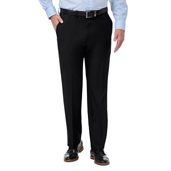 Haggar Premium Comfort Dress Mens Classic Fit Flat Front Pant