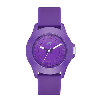 Skechers Rosencrans Midsize Womens Purple Strap Watch Sr6026