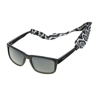Panama Jack Mens Polarized Full Frame Rectangular Sunglasses