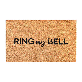 Calloway Mills Ring My Bell Rectangular Outdoor Doormat