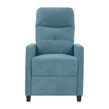 Tufted Prolounger Push Back Recliner w/Track-Arm