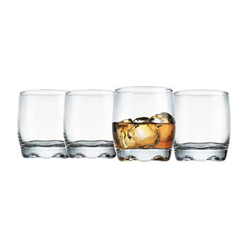 Home Essentials Basic 4-pc. Double Old Fashion Glasses