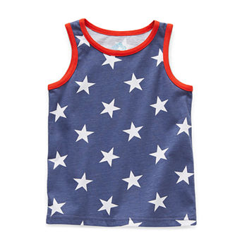Thereabouts Toddler Boys Crew Neck Tank Top