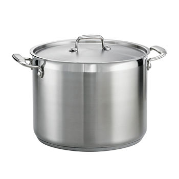Tramontina® Gourmet 16-qt. Tri-Ply Covered Stock Pot