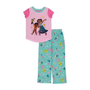 Disney Collection Little & Big Girls 2-pc. Pant Pajama Set