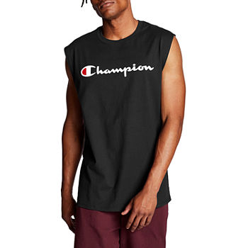 Champion Classic Graphic Mens Crew Neck Sleeveless Muscle T-Shirt