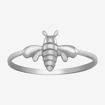 Itsy Bitsy Bee Sterling Silver Band