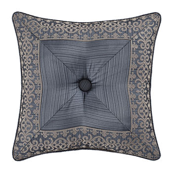 Five Queens Court Leah Square Throw Pillow