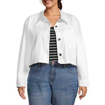 a.n.a Midweight Cropped Jacket-Plus