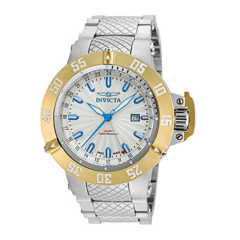 Invicta® Subaqua Mens Two-Tone Stainless Steel Bracelet Watch