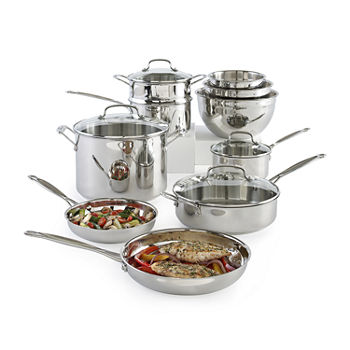 Cuisinart® 11-pc. Stainless Steel Cookware Set