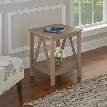 Titian Square End Table