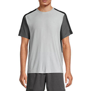 Xersion Ss Run Color Block Mens Crew Neck Short Sleeve T-Shirt