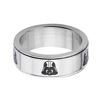 Star Wars® Stainless Steel Darth Vader Spinner Ring