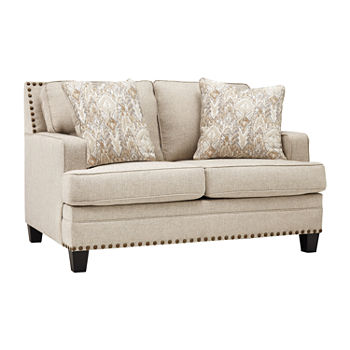 Signature Design by Ashley Claretha Collection Track-Arm Loveseat