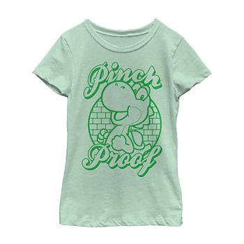 Little & Big Girls Crew Neck Short Sleeve Graphic T-Shirt