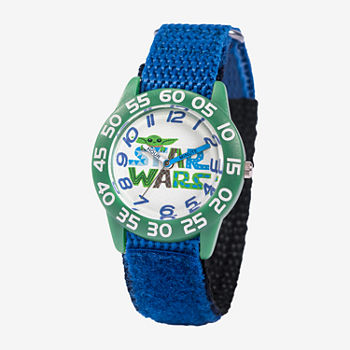 Disney Star Wars Boys Blue Strap Watch Wds001095
