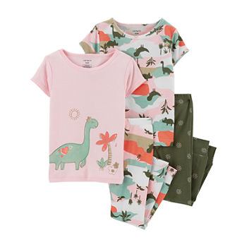 Carter's Toddler Girls 4-pc. Pajama Set