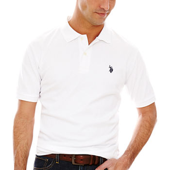 U.S. Polo Assn. Mens Classic Short Sleeve Interlock Polo Shirt