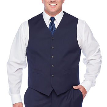 Stafford Super Suit Mens Classic Fit Suit Vest - Big and Tall