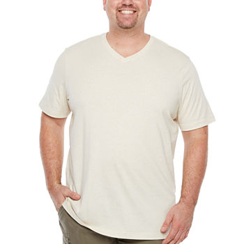 The Foundry Big & Tall Supply Co.- Mens V Neck Short Sleeve T-Shirt