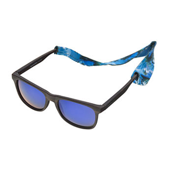 Panama Jack Mens Polarized Full Frame Square Sunglasses