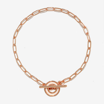 Bijoux Bar Toggle Link Round Chain Bracelet
