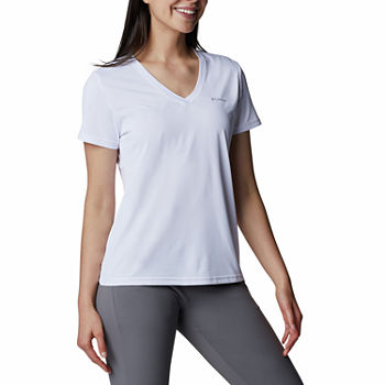 Columbia Sportswear Co. Womens V Neck Short Sleeve T-Shirt