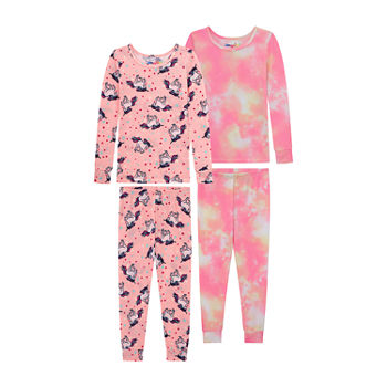 Btween Big Girls 4-pc. Pajama Set
