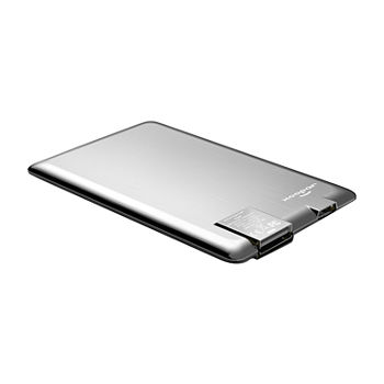 Ultra Slim Aluminum 1,300mAH Universal PowerCard