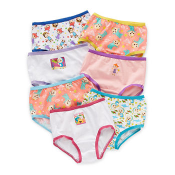 Cocomelon Toddler Girls Cocomelon 7 Pack Brief Panty