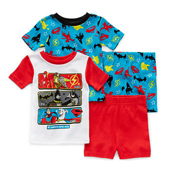 Toddler Boys 4-pc. Shorts Pajama Set