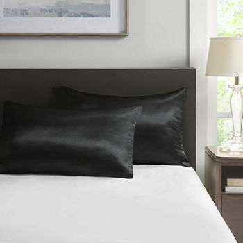 Madison Park Essentials Satin Wrinkle Resistant Pillowcases