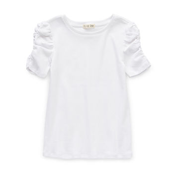 It'S Our Time Little & Big Girls Round Neck Short Sleeve T-Shirt