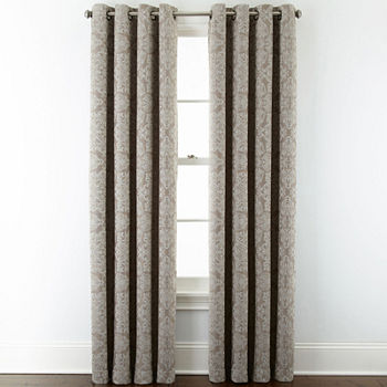 JCPenney Home Blackout Grommet Top Single Curtain Panel