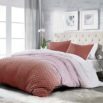 CHF Ombre Honeycomb Midweight Comforter Set