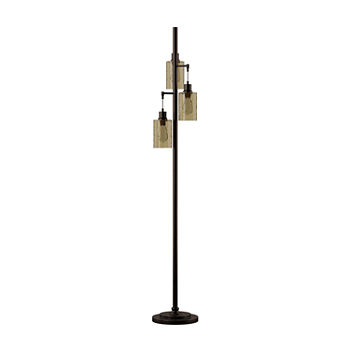 Stylecraft Bronze Metal Floor Lamp