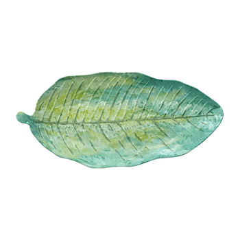 Tarhong Tropical Leaf Bamboo Melamine Serving Platter
