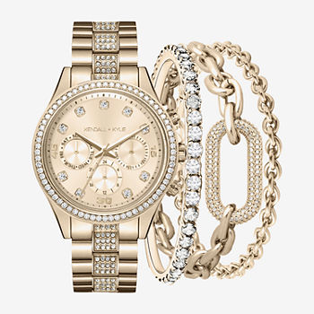 Kendall + Kylie Womens Rose Goldtone Bracelet Watch A0801r-40-C29