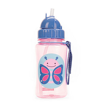 Skip Hop Zoo Straw Bottle-Butterfly 1 Bottle Sippy Cups