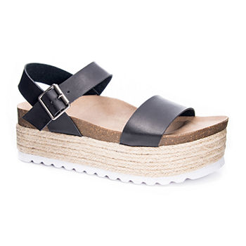 Dirty Laundry Womens Palms Wedge Sandals