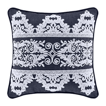 Five Queens Court Shelburne 4-Pc. Comforter Set Square Throw Pillow