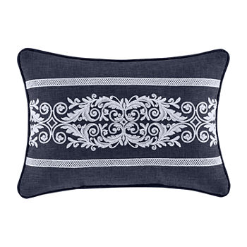Five Queens Court Shelburne 4-Pc. Comforter Set Rectangular Throw Pillow