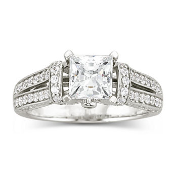 DiamonArt® Cubic Zirconia Engagement Ring