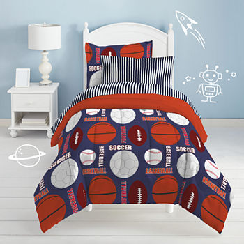 CHF All Sports 5-pc. Complete Bedding Set with Sheets
