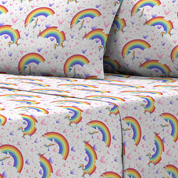 CHF Unicorn Rainbow Sheet Set
