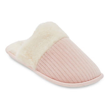 east 5th Ribbed Mule Womens Slip-On Slippers